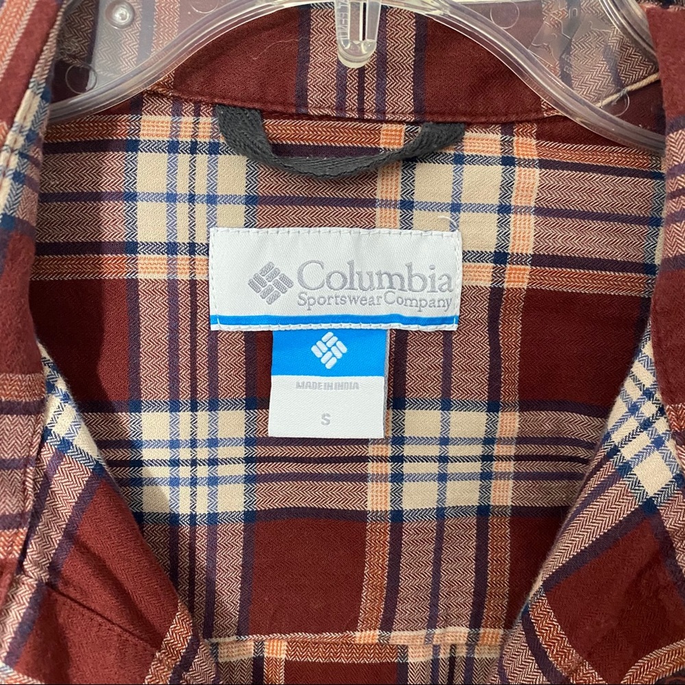 Columbia Mens Hardy Ridge Plaid Button Down Shirt - Picture 7 of 7
